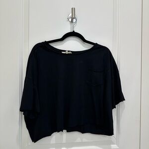 Elegant Black Crop Top for Women